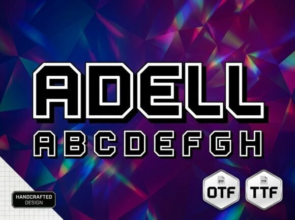 Adell: A Bold Display Font That Anchors Editorial Intent