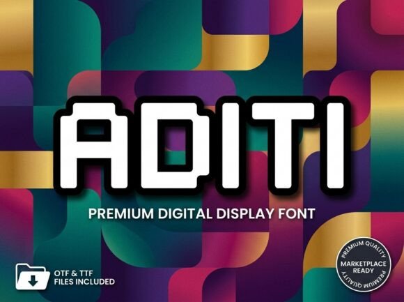 Aditi: A Display Font That Anchors Editorial Calm
