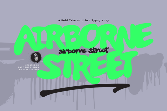Airborne Street: A Bold Display Font for Modern Web Design