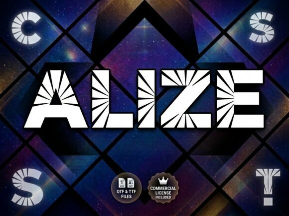 Alize: A Display Font That Makes Your Brand Instantly Memorable