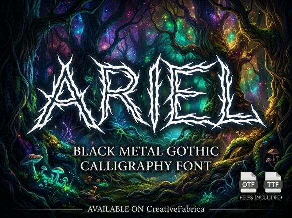 Ariel: A Display Typeface for Editorial Impact