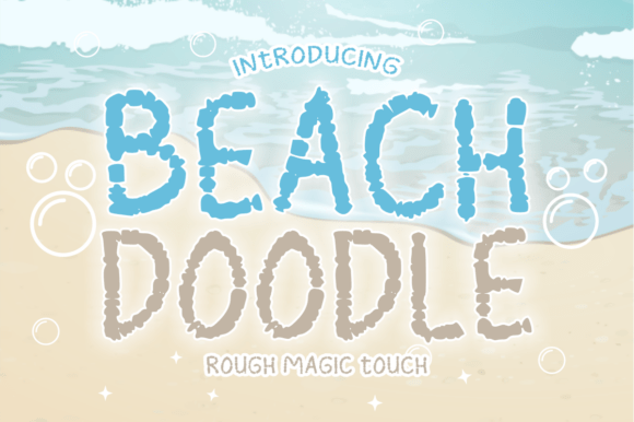 Beach Doodle: A Display Font That Feels Like a Seaside Sketch