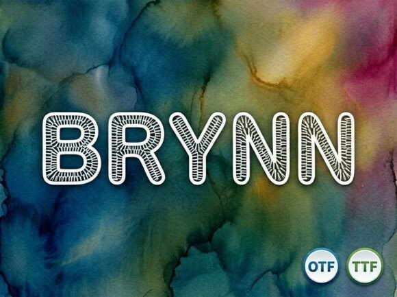 Brynn: A Bold Display Font That Commands Attention