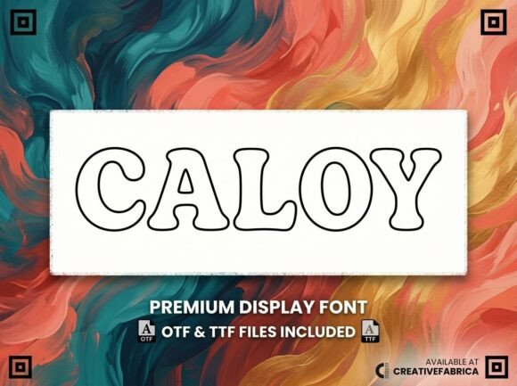 Caloy: A Gentle Display Typeface for Editorial Warmth
