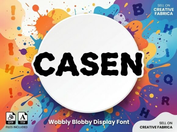 Casen: A Display Font That Makes Your Brand Instantly Memorable