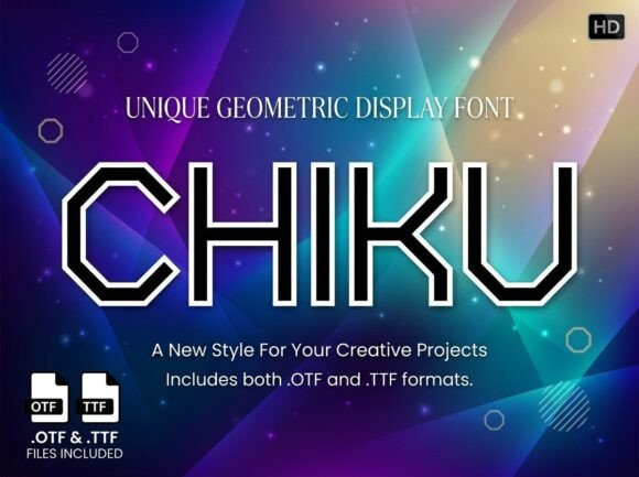 Chiku: A Display Typeface That Breathes Quiet Confidence