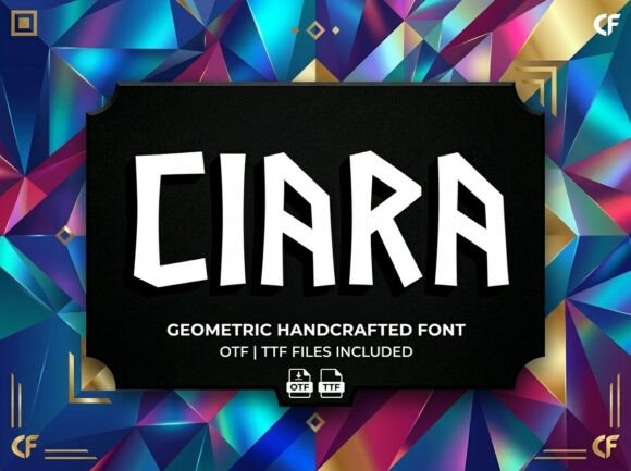 Ciara: A Display Font That Anchors Your Digital Brand