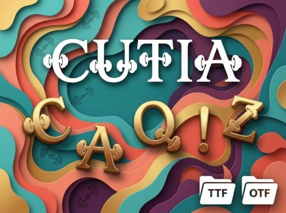 Cutia: A Display Font That Anchors Your Editorial Voice