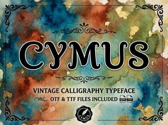 Cymus: A Display Font That Earns Its Space
