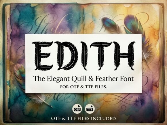 Edith: A Display Font That Makes Your Brand Instantly Memorable