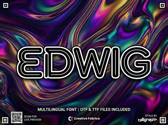Edwig: A Display Font That Commands Attention