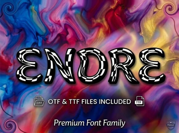 Endre: A Display Font That Anchors Editorial Mood