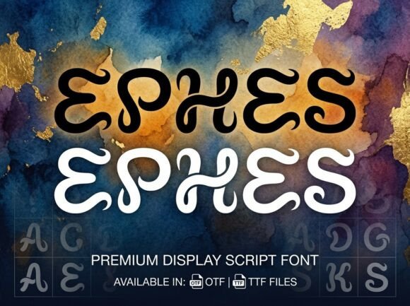 Ephes: A Display Font That Makes Your Headlines Feel Human