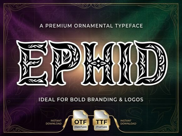 Ephid: A Dynamic Display Font for Editorial Impact