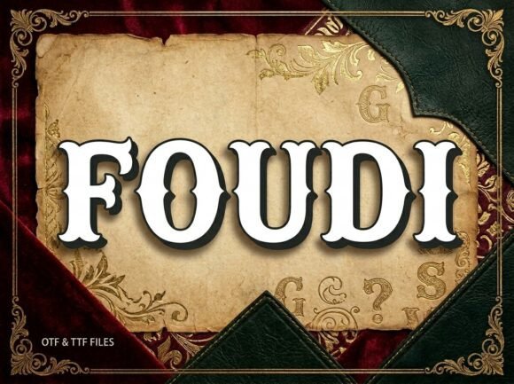 Foudi: A Display Font That Anchors Editorial Mood