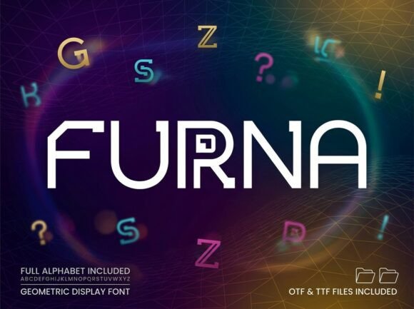 Furna: A Bold Display Font That Elevates Digital Branding