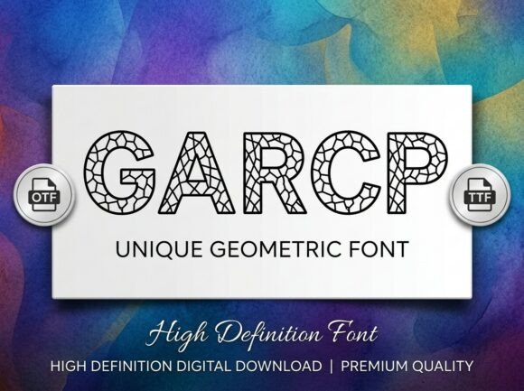 Garcp: A Display Font That Earns Its Space