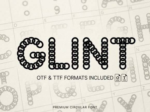 Glint: A Sharp, Confident Display Font