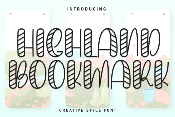 Highland Bookmark: A Display Font That Elevates Digital Branding