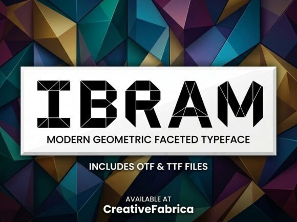 Ibram: A Bold Display Font That Commands Attention