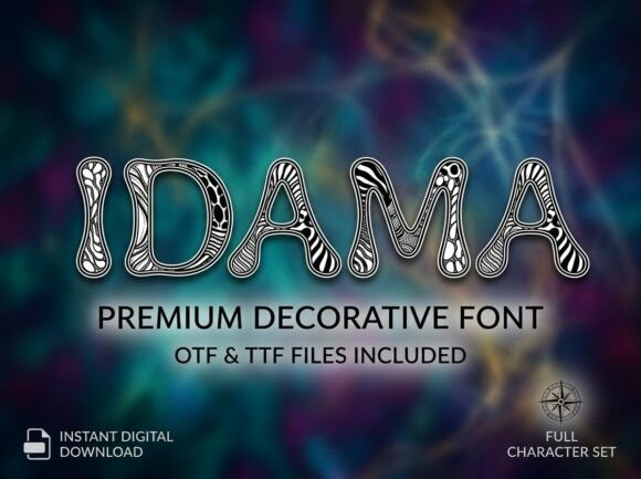 Idama: A Display Font That Earns Its Space