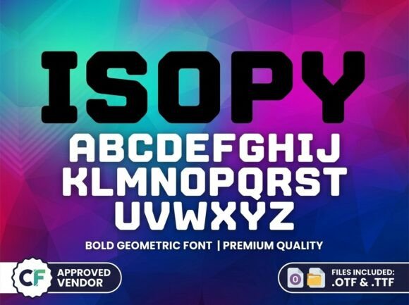Isopy: A Display Font That Earns Its Space