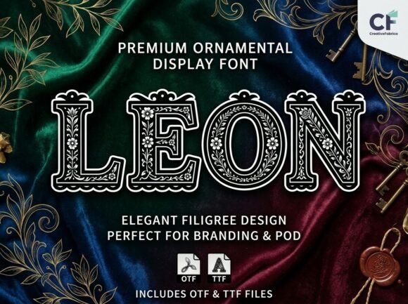 Leon: A Display Font That Commands Attention—Thoughtfully