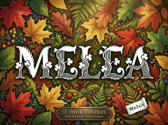 Melea: A Standout Display Font for Small Business Branding