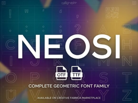 Neosi: A Display Font That Earns Its Space