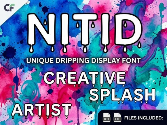 Nitid: A Bold Display Typeface for Scroll-Stopping Marketing