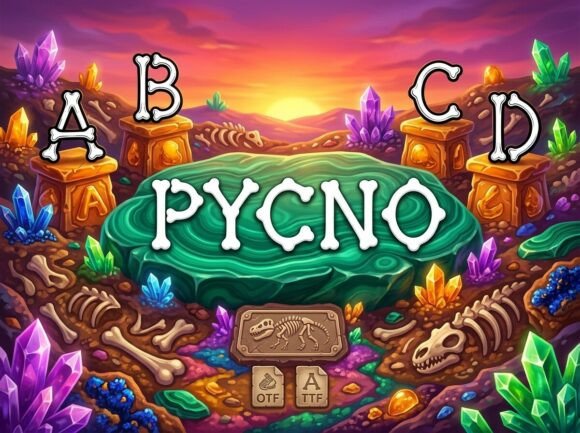 Pycno: A Display Font That Makes Your Brand Instantly Memorable