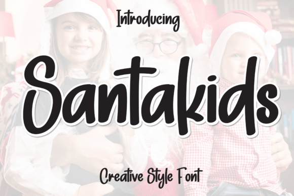 Santakids: A Playful Display Font That Delivers Personality at a Glance