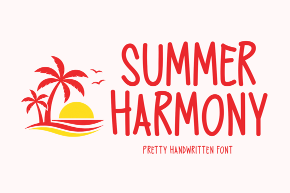 Summer Harmony: A Display Font That Feels Like a Sunlit Campaign Moment