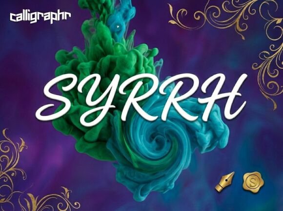 Syrrh: A Display Font That Commands Attention—Thoughtfully