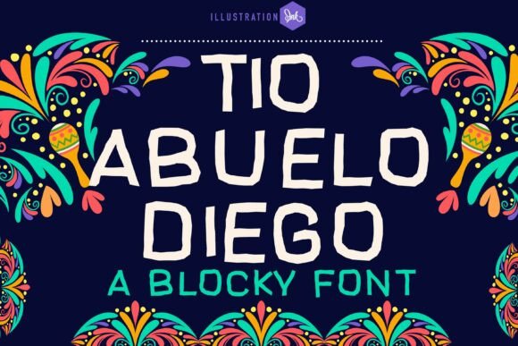 Tio Abuelo Diego: A Warm, Weighty Display Font