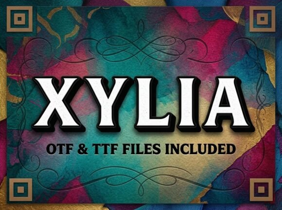 Xylia: A Premium Display Font for Scroll-Stopping Brand Moments